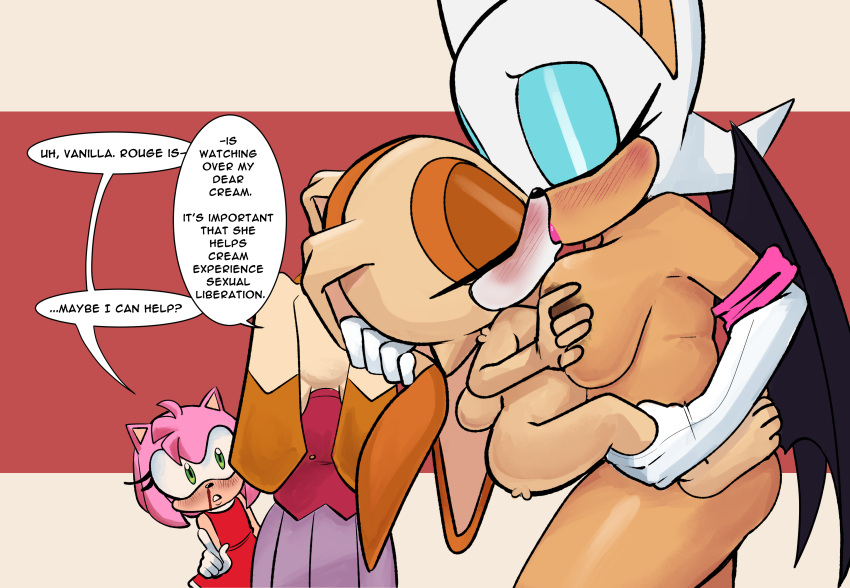 2024 2_girls 4girls age_difference alternate_version_at_source alternate_version_available amy_rose areola bat bat_ears being_watched big_breasts b***d blue_eyeshadow blush breast_grab breasts carrying carrying_partner chiropteran closed_eyes clothed clothing completely_nude countershade_arms countershade_face countershading cream_the_rabbit cub daughter dialogue digital_drawing_(artwork) digital_media_(artwork) dipstick_ears dress elbow_gloves english_text eulipotyphlan eyelashes eyeshadow female_only floppy_ears functionally_nude furry gloves grabbing grabbing_breasts green_eyes grope groping group hair handwear hedgehog holding holding_leg holding_partner interspecies kissing lagomorph larger_female leporid lipstick long_ears looking_at_another makeup mammal milf mostly_nude multicolored_ears multicolored_face multicolored_skin multiple_girls naked_gloves naked_handwear nosebleed nude older_anthro older_female orange_skin pink_hair pink_lipstick pink_skin rabbit romantic rouge_the_bat sega sexy sexy_body sexy_breasts short_hair side_view sin-buttons_(artist) size_difference smaller_female sonic_the_hedgehog_(series) speech_bubble talking talking_to_another tan_body tan_countershading tan_skin text thick_thighs thighs two_tone_ears two_tone_face two_tone_skin vanilla_the_rabbit voyeur voyeurism watching white_clothing white_elbow_gloves white_gloves white_hair white_handwear white_skin young younger_anthro younger_female