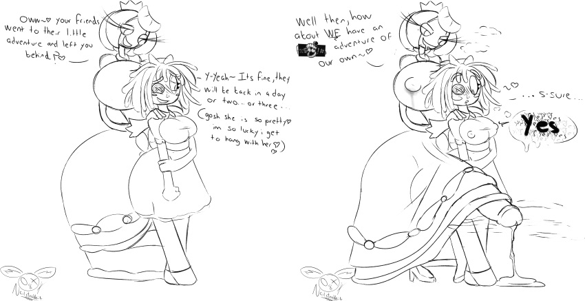 1futa 1girl 1girl 2024 big_breasts breasts clothed clothing crown cum dialogue dress duo english_text erect_nipples erect_nipples_under_clothes erect_penis erection erection_under_clothes fully_clothed futanari glitch_productions gooseworx high_heels huge_breasts huge_cock humanoid humanoid_penis lactation lactation_without_expressing mostly_clothed nailstrabbit penis penis_out precum princess_loolilalu ragatha saliva standing tenting text the_amazing_digital_circus thick_penis