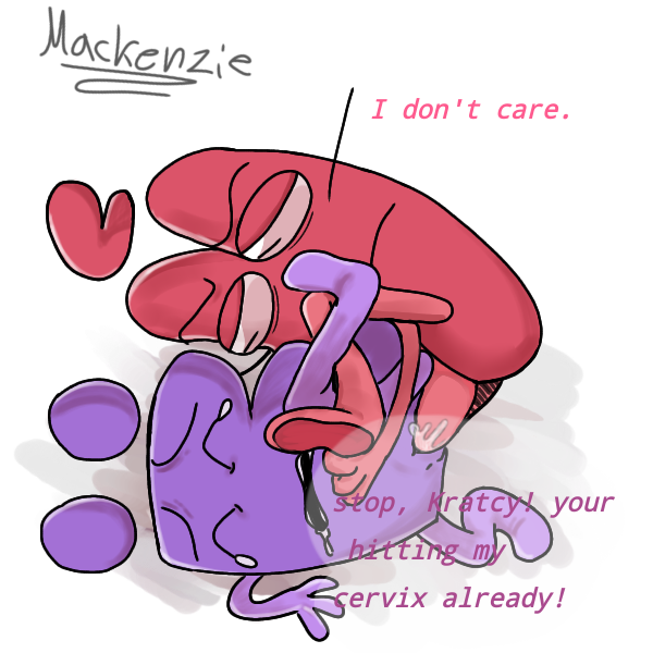 anthro cfmot contest_for_a_million_of_thousands cum kratcy_(cfmot) mackenziey125 maledom object_show object_shows penis pussy pussy_juice r**e saliva tears yoshka_(cfmot)