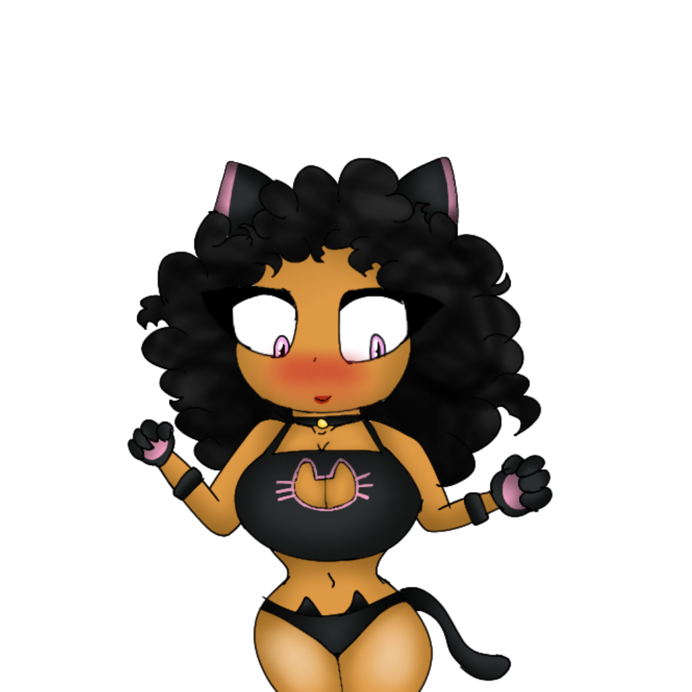 breasts cat_girl cute sarah_the_milf sexy