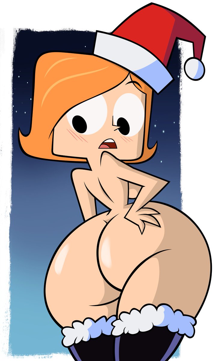 1female 1girl 1girl 1girl ass big_ass booty bubble_ass bubble_butt cartoon_network christmas christmas_outfit completely_naked completely_naked_female completely_nude completely_nude_female debbie_turnbull deviantart deviantart_link fat_ass female_only grimphantom milf naked_female nude robotboy solo_female tagme twitter_link