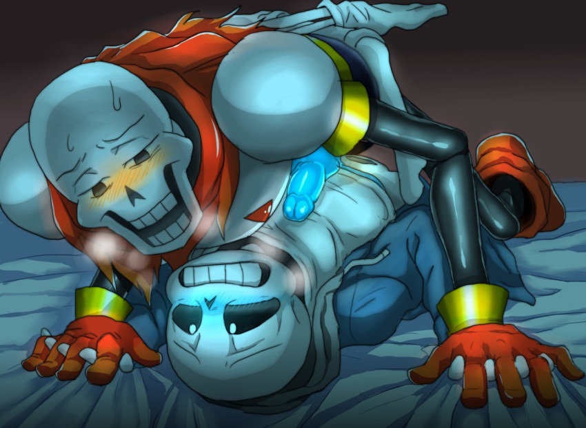 2017 2boys 2d anal animated_skeleton bed_sheet bigger_dom bigger_dom_smaller_sub bigger_male bigger_penetrating bigger_penetrating_smaller blue_blush blue_hoodie blue_jacket blue_penis blush bottom_sans bottomless brother brother/brother brother_and_brother brother_penetrating_brother brothers clothed digital_media duo ectopenis fingers_interlocked fontcest from_front_position gay gay_sex gloves grabbing_sheets gripping_sheets hooded_jacket hoodie humanoid incest indoors interlocked_fingers intertwined_fingers intraspecies larger_male larger_penetrating larger_penetrating_smaller male male/male male_only male_penetrated male_penetrating male_penetrating_male missionary_position mmmemmo monster monster_boy orange_blush papyrus_(undertale) papysans penetration penis red_gloves sans_(undertale) sequential sex sibling_incest siblings skeleton small_sub small_sub_big_dom smaller_male smaller_penetrated smaller_sub smaller_sub_bigger_dom sweat teeth top_papyrus undead undertale undertale_(series) visible_breath yaoi