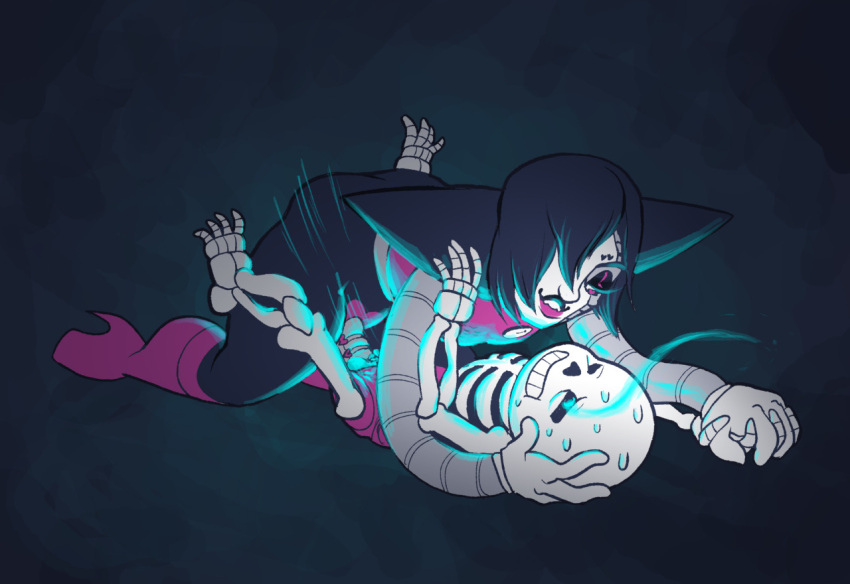 2010s 2016 2boys 2d 2d_(artwork) anal animated_skeleton bigger_dom bigger_dom_smaller_sub bigger_male bigger_penetrating bigger_penetrating_smaller bottom_sans dark_background digital_media_(artwork) glowing hair hornyraptor humanoid humanoid_robot larger_male larger_penetrating larger_penetrating_smaller male male/male male_only male_penetrating mettasans mettaton mettaton_ex missionary_position penetration robot robot_boy robot_humanoid sans sans_(undertale) seme_mettaton sex skeleton small_sub small_sub_big_dom smaller_penetrated smaller_sub smaller_sub_bigger_dom thrusting top_mettaton uke_sans undead undertale undertale_(series) video_game_character video_games yaoi