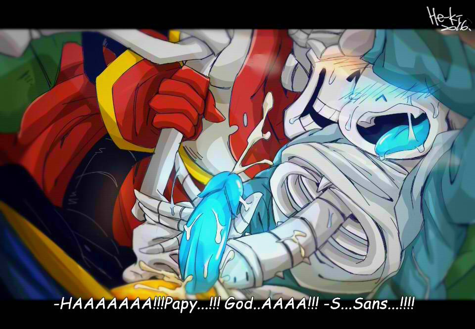 2016 2boys 2d anal animated_skeleton artist_name big_dom big_dom_small_sub bigger_dom bigger_dom_smaller_sub bigger_penetrating bigger_penetrating_smaller black_border blue_blush blue_penis blue_tongue blush bottom_sans bottomless brother/brother brother_and_brother brother_penetrating_brother brothers clothed clothed_male cum cum_string cum_while_penetrated cum_while_penetrating cumming_together cumshot digital_media drooling duo ectopenis ectotongue ejaculation ejaculation_while_penetrated fontcest fully_clothed fully_clothed_male gay genital_fluids genitals gloves heki_(miss60250) hooded_jacket hoodie incest intraspecies larger_penetrating larger_penetrating_smaller leg_grab leg_held_up legs_apart letterboxed male male/male male_only male_penetrating_male monster monster_boy orange_blush orange_penis orgasm papyrus_(undertale) papysans partially_clothed partially_clothed_male penetration penis red_gloves saliva sans_(undertale) sex shirt_up sibling_incest siblings skeleton small_sub small_sub_big_dom smaller_penetrated smaller_sub smaller_sub_bigger_dom spread_legs submissive tears teeth third-party_source tongue tongue_out top_papyrus undead undertale undertale_(series) video_game_character video_games yaoi
