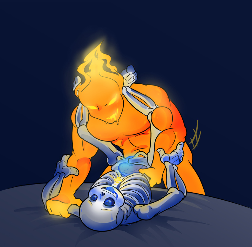 2018 2boys 2d anal animated_skeleton bad_id bad_tumblr_id bigger_dom bigger_dom_smaller_sub bigger_male bigger_penetrating bigger_penetrating_smaller blue_blush blue_eyes blue_tongue blush bottom_sans completely_nude completely_nude_male dark_background digital_media duo elemental_creature fire_elemental from_front_position gay grillby grillsans heart-shaped_pupils humanoid indoors interspecies larger_male larger_penetrating larger_penetrating_smaller legs_over_partner's_shoulders legs_over_shoulders legs_up male male/male male_only male_penetrating melle-d missionary_position monster monster_boy muscular muscular_male nude nude_male orange_body penetration sans_(undertale) sex skeleton small_sub small_sub_big_dom smaller_penetrated smaller_sub smaller_sub_bigger_dom sweat tongue tongue_out top_grillby undead undertale undertale_(series) yaoi
