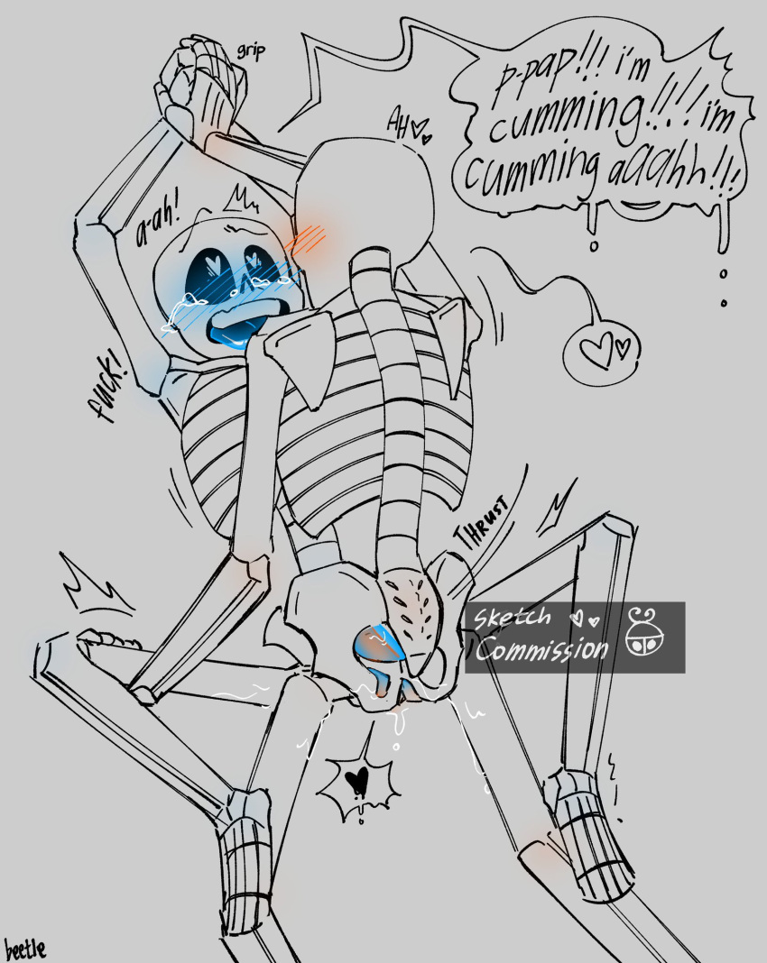 2020s 2023 2boys 2d anal animated_skeleton artist_name beetleevil blue_blush blue_tongue blush blushing_male bottom_sans brother brother/brother brother_and_brother brother_penetrating_brother brothers commission completely_nude completely_nude_male crying digital_media_(artwork) dominant dominant_male duo ectopenis ectoplasm ectotongue english_text evilbeetle fontcest from_front_position genitals grabbing_leg heart-shaped_pupils heart_eyes incest intraspecies male male/male male_only maledom malesub monster monster_boy nude nude_male orange_blush orange_penis overstimulation papyrus papyrus_(undertale) papysans penetration penis sans sans_(undertale) seme_papyrus sequence sequential sequential_art sex sibling_incest siblings simple_background skeleton sketch speech_bubble submissive submissive_male tears text thrusting tongue top_papyrus uke_sans undead undertale undertale_(series) video_game_character video_games yaoi