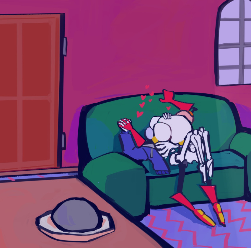 2022 2boys 2d anal animated_skeleton blue_hoodie boots bottom_sans bottomless brother/brother brother_penetrating_brother brothers couch couch_sex digital_media door duo floor fontcest furniture gay heart hood hooded_jacket incest indoors interlocked_fingers intertwined_fingers jacket jepr0d living_room male male/male male_penetrating missionary_position monster monster_boy on_couch papyrus_(undertale) papysans penetration plate red_footwear rock sans_(undertale) sex sibling_incest siblings skeleton table top_papyrus undead undertale undertale_(series) unseen_male_face video_games window yaoi