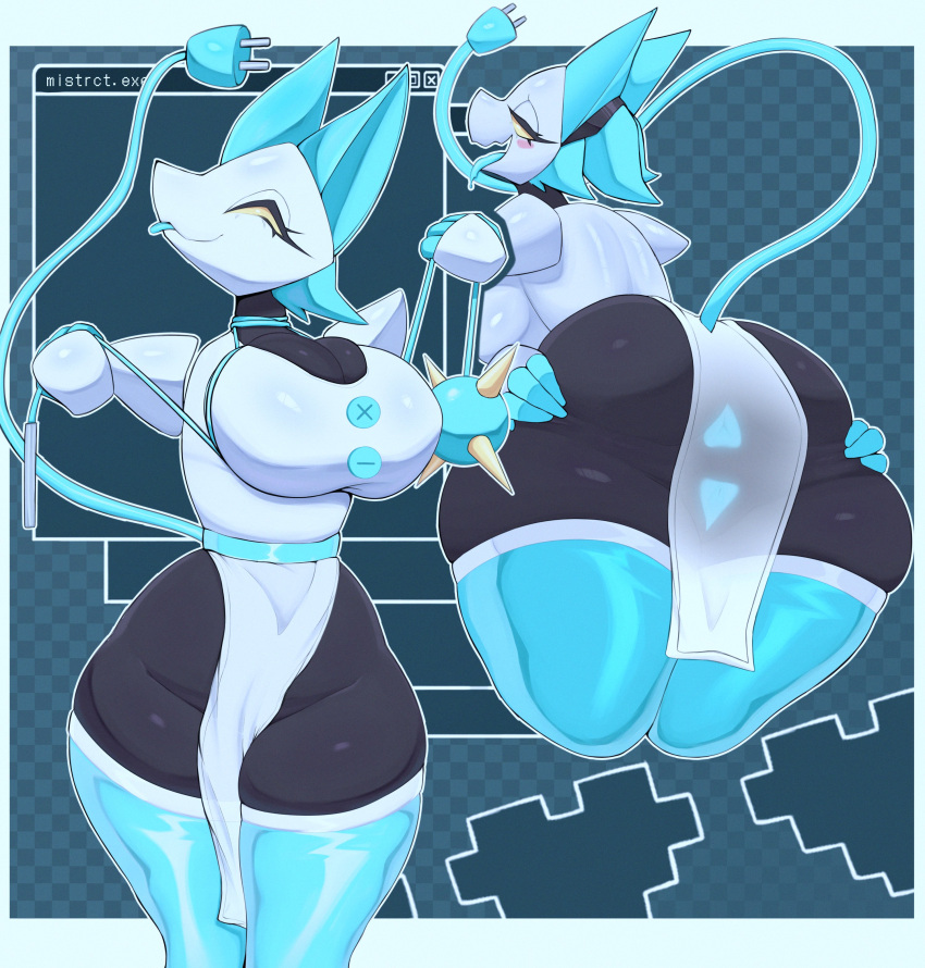 1girl 2025 big_ass big_breasts bitch blue_anus blue_pussy blue_vagina breasts bubble_butt cleavage deltarune deltarune_chapter_2 fat_ass furry huge_ass huge_breasts mistrct musky_pussy pussy pussy_visible_through_clothes slut smelly_pussy stinky_pussy tagme tasque_manager tasque_manager_(deltarune) thick_ass thick_thighs whore wide_hips