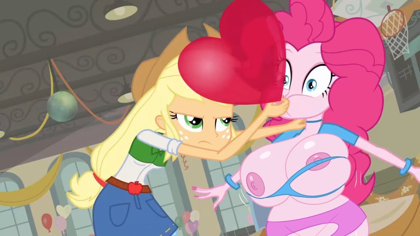 1girl accurate_art_style annon applejack_(eg) applejack_(mlp) ass_bigger_than_body ass_bigger_than_head ass_expansion balloon big_ass big_breasts bimbo bimbofication breast_expansion breasts_bigger_than_head breasts_bigger_than_torso equestria_girls female_only force_feeding fully_clothed hourglass_expansion hourglass_figure huge_ass huge_breasts hyper_ass hyper_breasts inflation multiple_girls my_little_pony naked_female nipples nude nude_female older older_female pinkie_pie_(eg) pinkie_pie_(mlp) screencap screenshot screenshot_edit straight_hair tagme thick_thighs wide_hips young_adult young_adult_female young_adult_woman