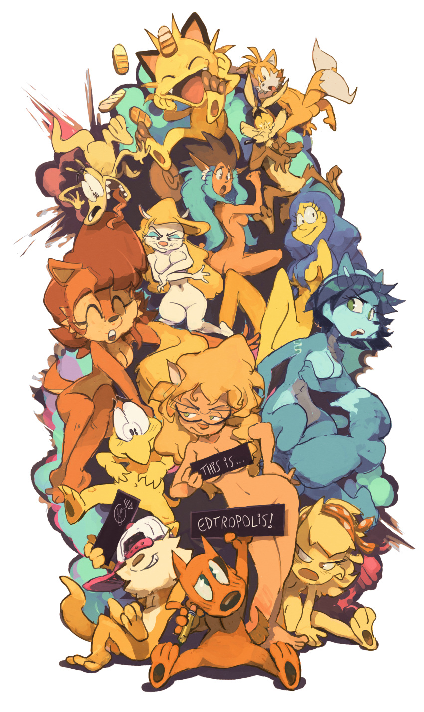 animaniacs archie_comics disney hanna-barbera looney_tunes mario_bros nickelodeon nintendo paper_mario:_the_thousand_year_door pokemon rocko's_modern_life sega sonic_the_hedgehog_(archie) sonic_the_hedgehog_(comics) sonic_the_hedgehog_(series) star_fox super_mario_bros. swat_kats tenchi_muyo the_simpsons warner_brothers