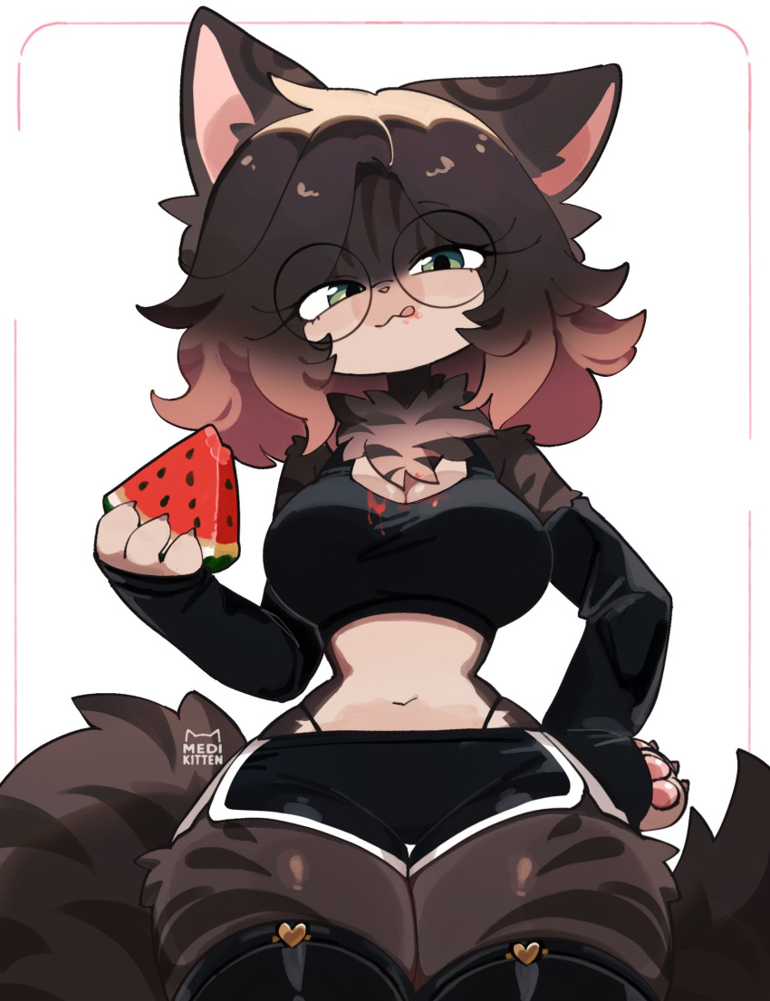 1girl big_ass big_breasts female furry kat_kitt_