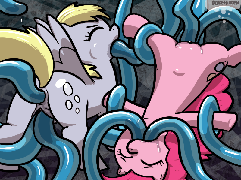 anal anal_penetration anal_sex anus closed_eyes derpy_hooves double_oral double_penetration double_vaginal friendship_is_magic hasbro my_little_pony oral oral_sex pinkie_pie pokehidden pussy tentacle tentacle_sex vaginal vaginal_penetration vaginal_sex