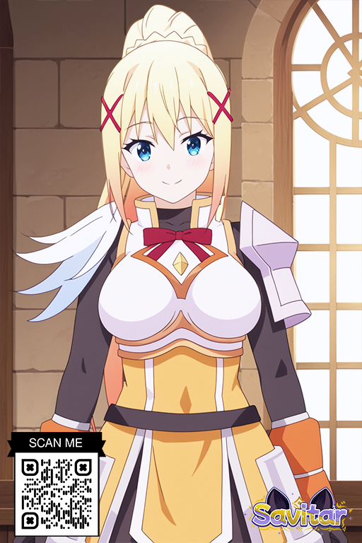 1girl 1girl 1girl ai_generated armor armored_dress bangs big_breasts blonde_hair blue_eyes blush braid breastplate breasts closed_mouth clothing darkness_(konosuba) dress gloves hair_between_eyes hair_ornament indoors kono_subarashii_sekai_ni_shukufuku_wo! littlehentai long_hair looking_at_viewer ponytail savitar savitar_(artist) shoulder_armor sidelocks smile standing sword_art_online tied_hair x_hair_ornament