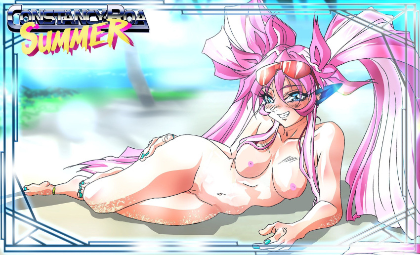 beach breasts constancy_roa infinity_ark nipples nude_filter pussy yuimei_(constancy_roa)