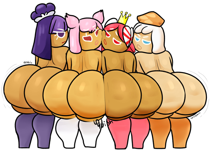 4girls ass cookie_run tagme