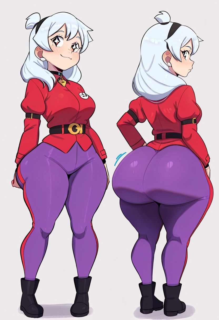 1girl ai_generated ass big_ass brawl_stars breasts colette_(brawl_stars) fundoshilover101 huge_ass