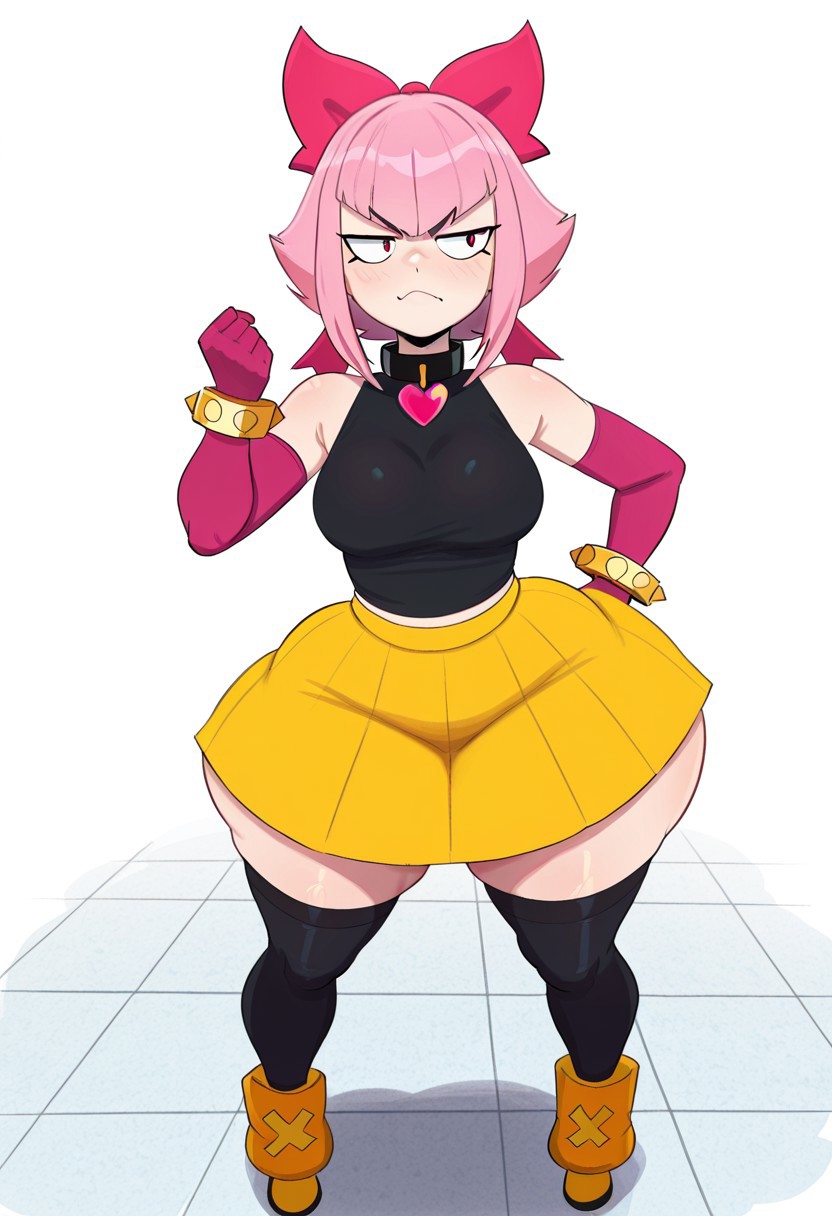 1girl ai_generated ass big_ass brawl_stars breasts fundoshilover101 huge_ass melodie_(brawl_stars)