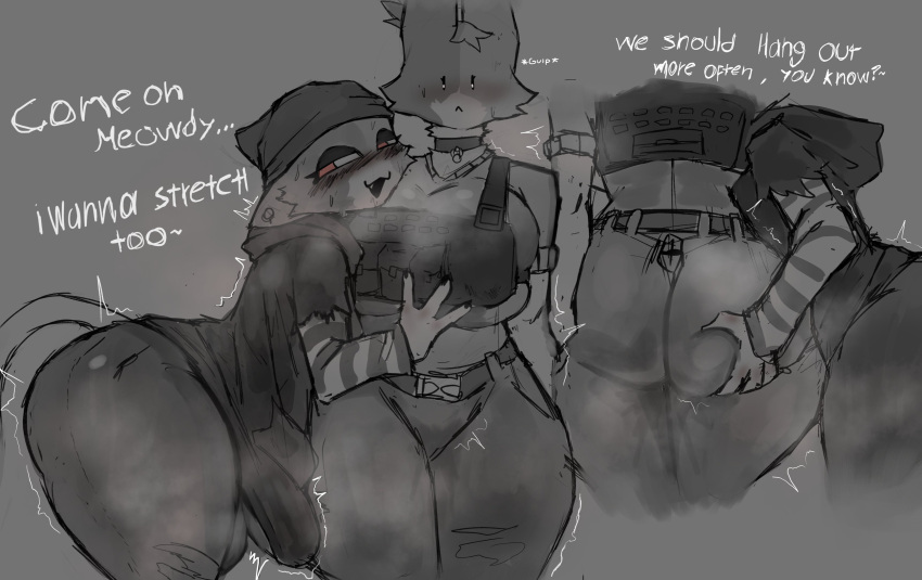 1futa 1girl 1girls 2025 anthro ass ass_bigger_than_head ass_grab balls balls_bulge beanie big_ass big_ass big_balls big_breasts big_penis bitch bottom_heavy breasts breasts_bigger_than_head breedable bubble_ass bubble_butt bulge cat_ears cat_tail cate_meowdy cate_meowdy_(fortnite) choker clothing curvaceous curvy curvy_figure dialogue domestic_cat ear_piercing english_text epic_games erection erection_under_clothes feline fortnite furry futanari fuzzycreature grey_background greyscale groping gulp hat huge_ass huge_breasts imminent_sex incest intersex meow_skulls_(fortnite) monochrome mostly_clothed musk musk_clouds musky musky_cock musky_penis musky_pussy nasty_pussy neckwear onomatopoeia open_mouth penis piercing reeking_of_fish reeking_of_pussy sketch slut smelly smelly_cock smelly_penis smelly_pussy steam steaming_body steamy_ass steamy_body steamy_breath steamy_penis steamy_pussy stinky stinky_cock stinky_pussy sweat sweating tactical_gear tail text thick_thighs throbbing_penis voluptuous voluptuous_female voluptuous_futa wants_cum wet wet_clothes wet_penis wet_pussy whore wide_hips