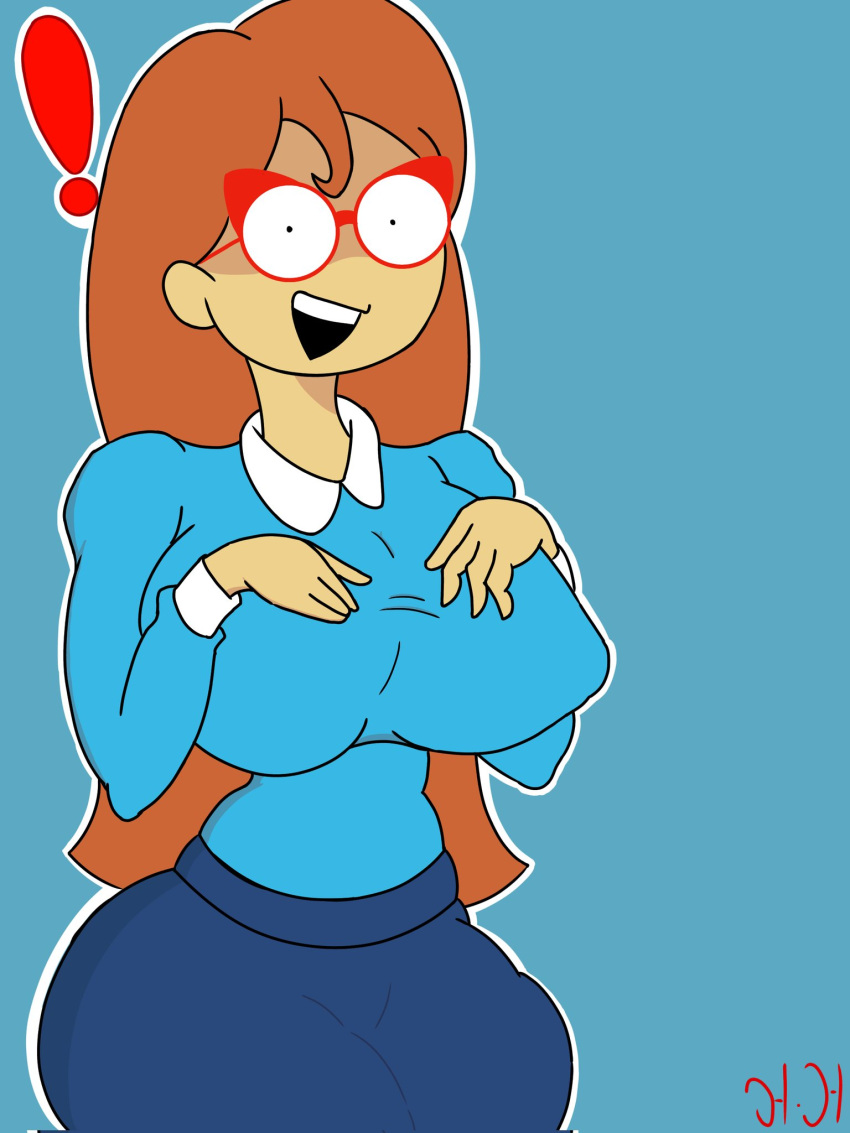 1girl 1girls big_breasts breasts glasses hantu_hyen4 kindergarten_(game) kindergarten_3 ms._lovelett