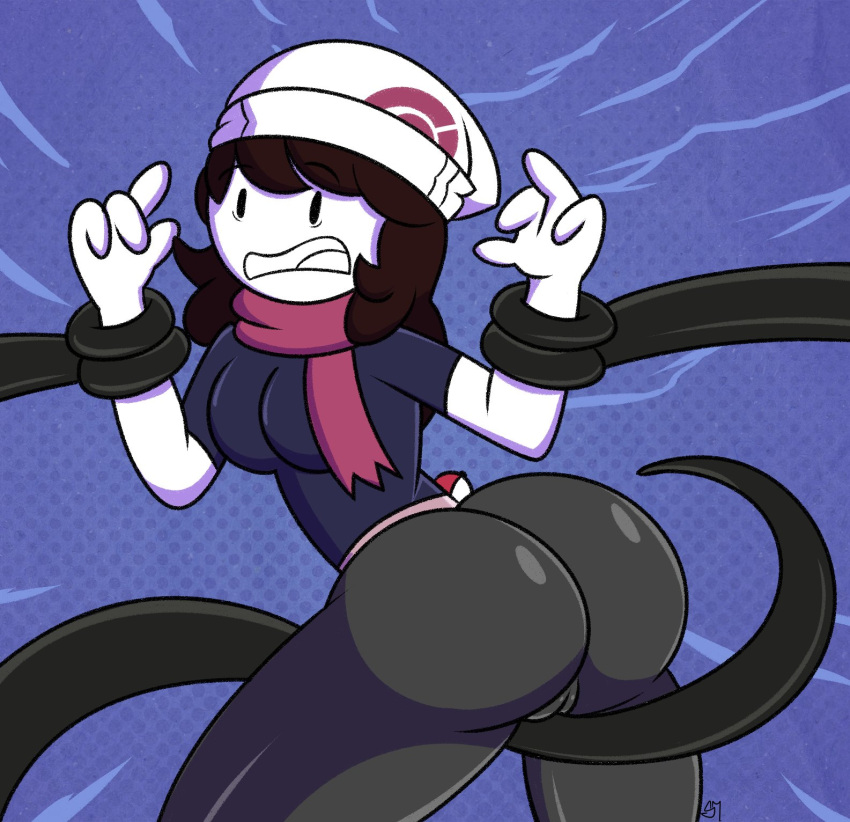 1girl ass big_ass breasts huge_ass jaiden jaiden_animations semidraws youtube