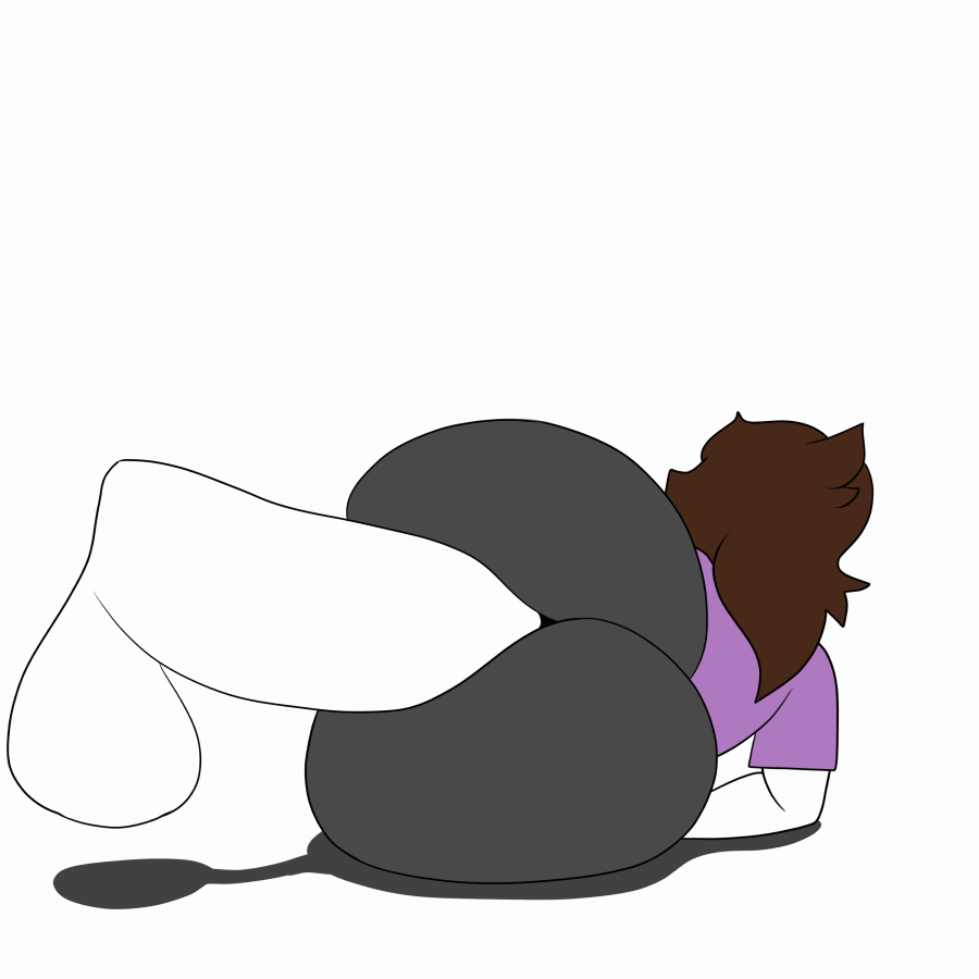 1boy 1girl anal anal_penetration anal_sex animated animated_gif ass big_ass big_breasts breasts erection gif huge_ass jaiden jaiden_animations scarecorrode youtube