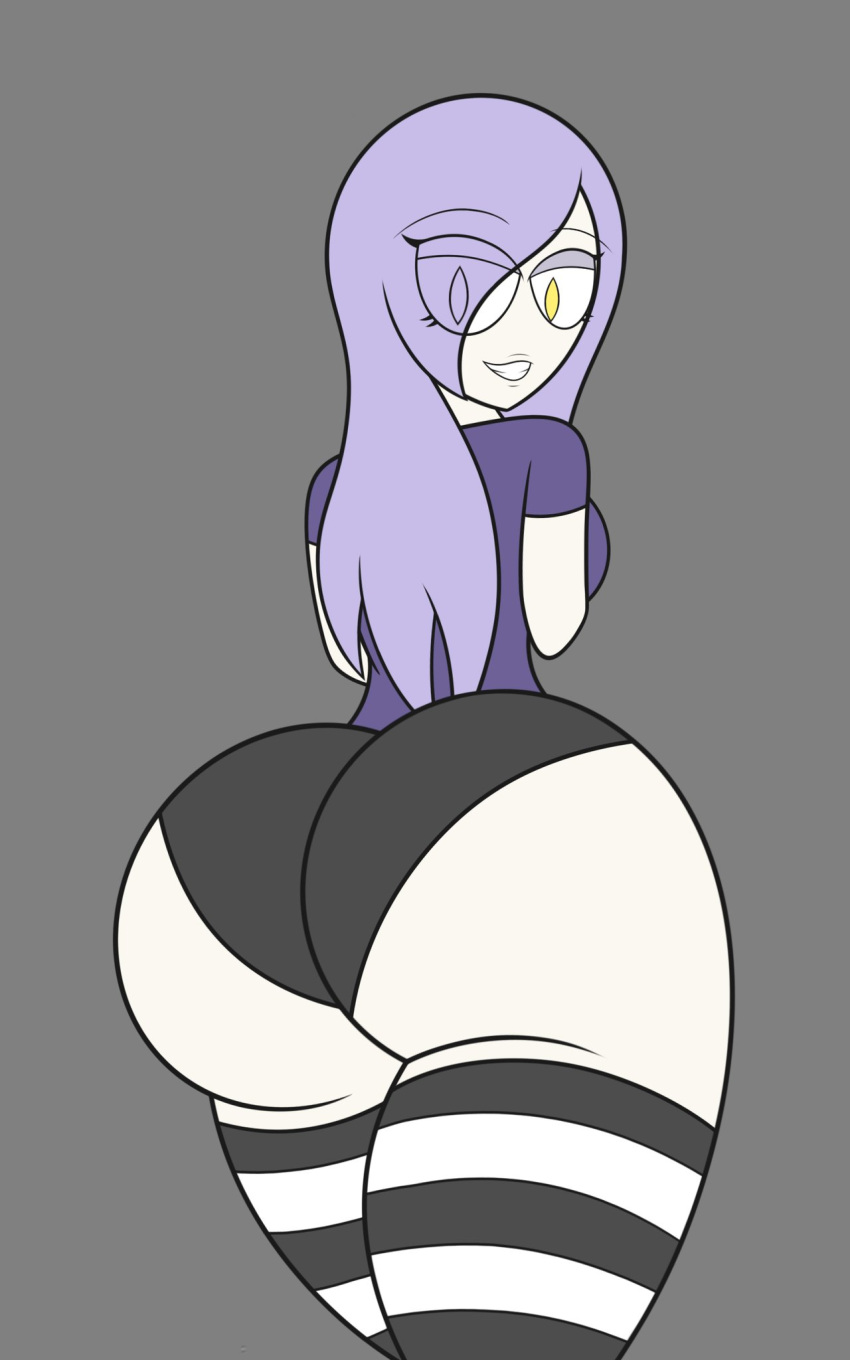 1girl ass big_ass big_breasts breasts huge_ass pandaboytoy roxan_(pandaboytoy)