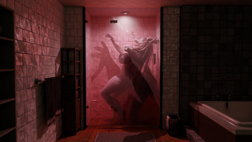 1girl aquaphilia bloodborne breasts bubbles drowned drowning female fromsoftware gulping hips mythology nude pussy shower solo sony_corporation sony_interactive_entertainment underwater vicar_amelia zantzusui