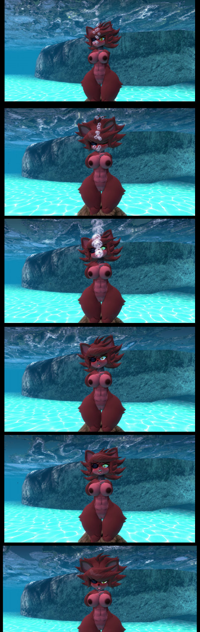 1girl 3d 3d_(artwork) air_bubbles anthro arms_behind_back asphyxiation big_breasts bound breasts bubbles cally3d canid canine clazzey completely_nude cryptiacurves death drowned drowning eyepatch fazclaire's_nightclub female female_death female_only fexa fexa_(cryptia) five_nights_at_freddy's fox foxy_(cally3d) foxy_(fnaf) fredina's_nightclub furry mammal nipples nude nude_female passed_out passing_out peril pussy red_body red_fur rope solo tailscookie thick_thighs tied_up unconscious underwater water yellow_eyes