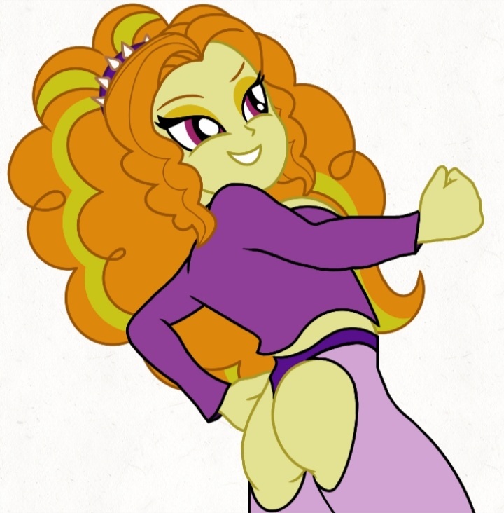 1girl ab-lo adagio_dazzle ass assless_chaps assless_pants equestria_girls female hasbro my_little_pony older older_female solo young_adult young_adult_female young_adult_woman