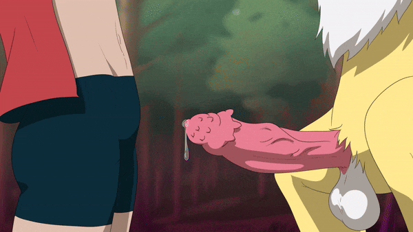 1boy 1girl blue_eyes breasts brown_hair creampie deepstroke empty_eyes erect_penis erection fellatio forest game_freak gif haruka_(pokemon) hypno knees looking_at_penis may_(pokemon) mind_control nature nintendo nipples oral oral_sex penis pokemon_(anime) pokemon_(game) precum small_breasts testicles undressing