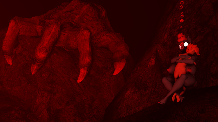 2girls age_difference air_bubbles asphyxiation big_breasts breasts claw cub cup_cake cup_cake_(mlp) daemont92 demon drowning equine fear female friendship_is_magic giant hasbro hiding mature_female milf my_little_pony nightmare nipples nude pony pumpkin_cake pumpkin_cake_(mlp) skinny_dipping underwater