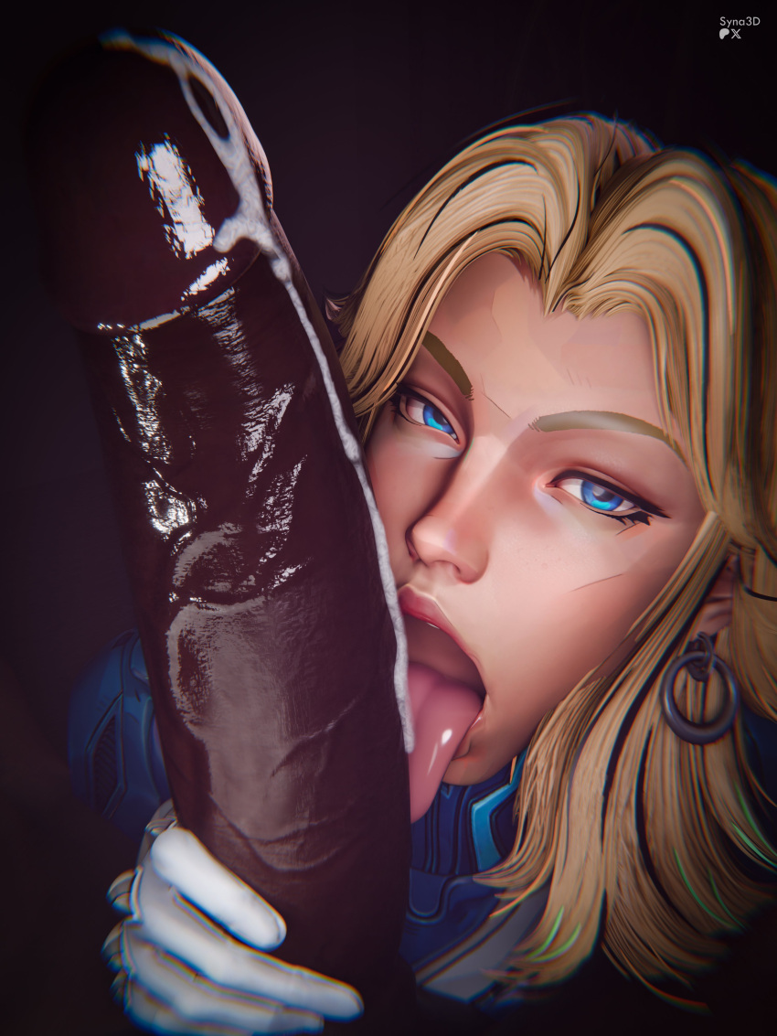 1boy 1girl 1girls 3d 3d_(artwork) big_penis big_penis blonde_female blonde_hair blonde_hair_female blue_eyes blue_eyes_female clothed clothed_female commission cum dark-skinned_male dark_skin erect_cock erect_penis erection fantastic_four female_focus interracial invisible_woman invisible_woman_(marvel_rivals) large_cock large_penis licking light-skinned_female light_skin male marvel marvel_rivals oral penis pov sue_richards sue_storm syna syna3d