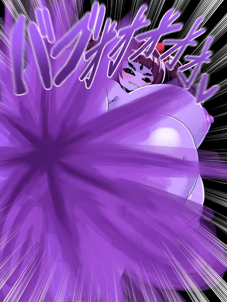 1girl 1girls anus arachnid arachnid_humanoid artist_request ass big_ass big_ass big_belly big_breasts breasts chubby chubby_female fart fart_cloud fart_fetish inflated inflated_belly inflation lifting_leg muffet puffy_pussy pussy spider spider_girl thick undertale