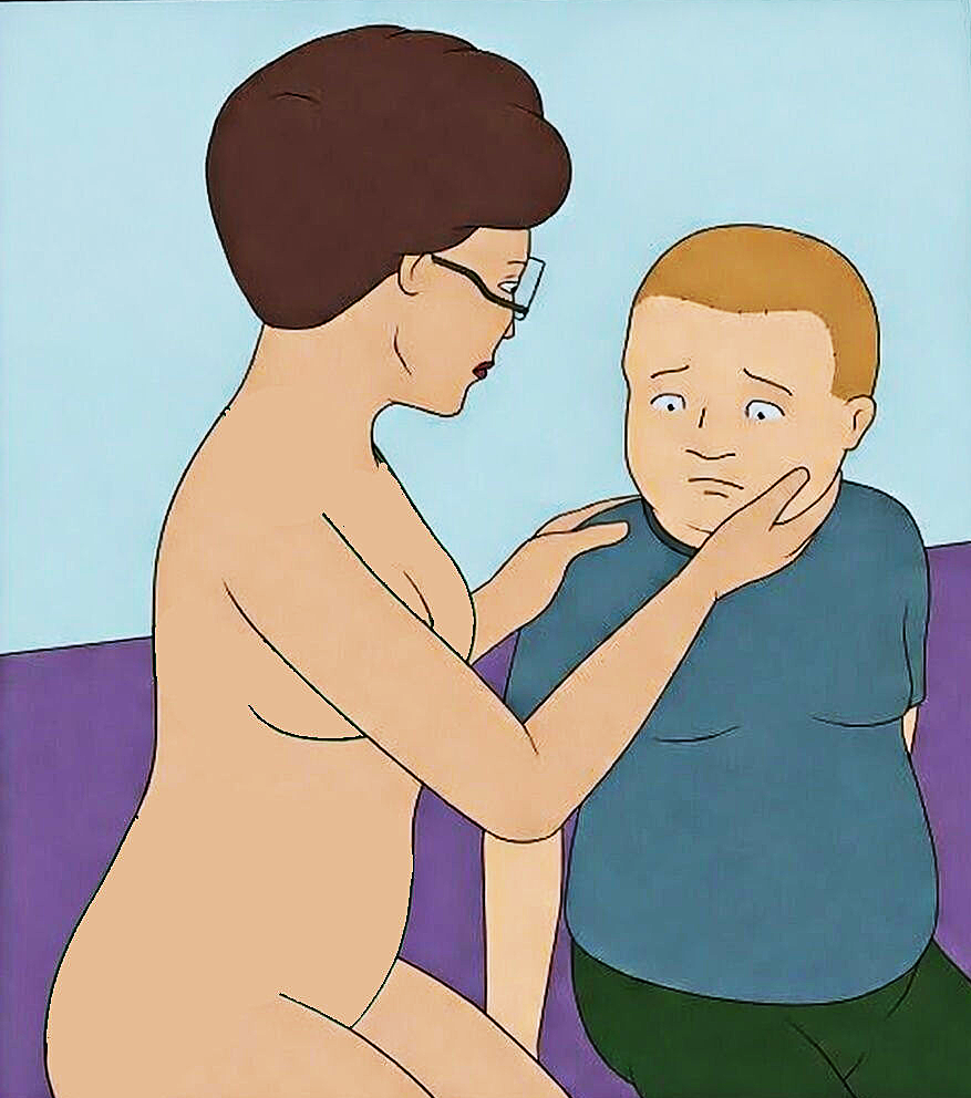 ass before_sex bobby_hill breasts glasses king_of_the_hill nude peggy_hill thighs