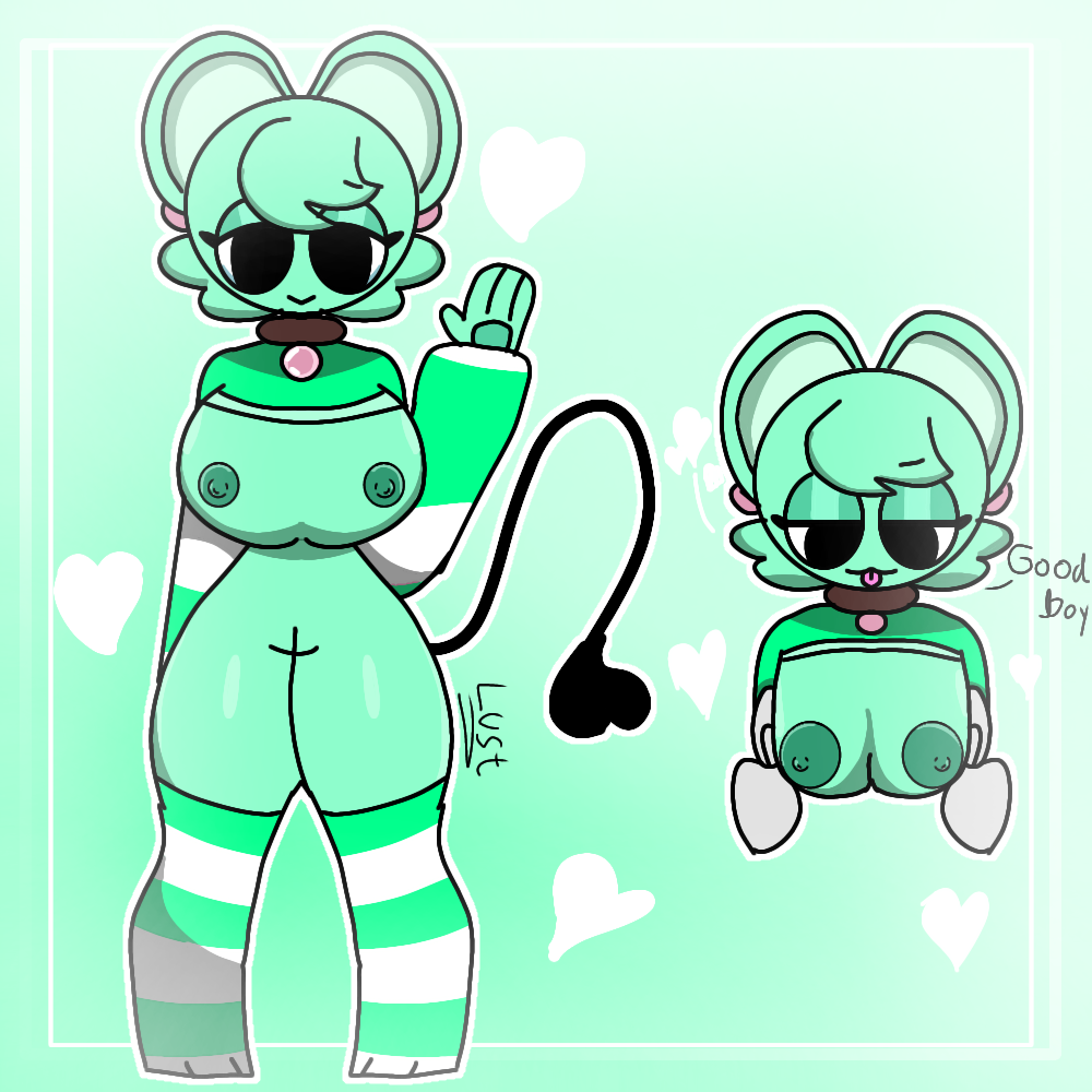 aged_up big_breasts moch_(sprunki) mochimochz mouse nipples pussy sexy sprunki