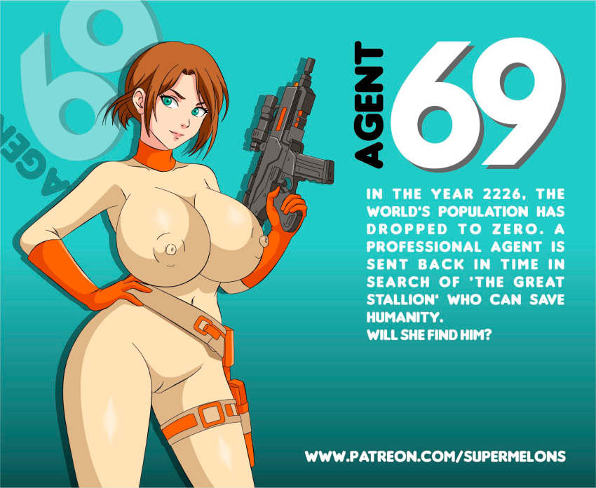 big_breasts future original original_character patreon pussy sexy_pose super_melons tight_clothing