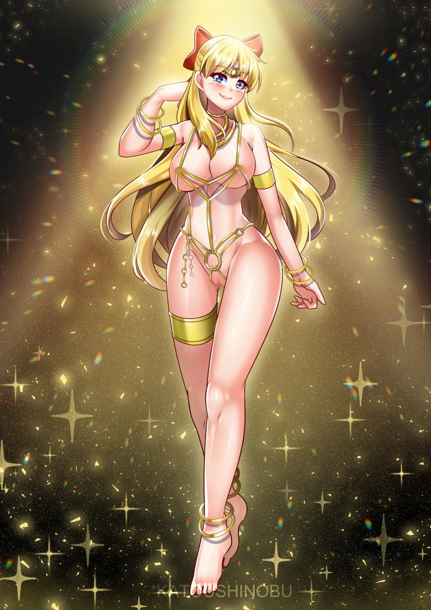 adult_swim alluring bare_legs big_breasts bishoujo_senshi_sailor_moon bishoujo_senshi_sailor_moon_r bishoujo_senshi_sailor_moon_r_the_movie bishoujo_senshi_sailor_moon_s bishoujo_senshi_sailor_moon_s_the_movie bishoujo_senshi_sailor_moon_supers bishoujo_senshi_sailor_moon_supers_the_movie blonde_hair blue_eyes katou_shinobu minako_aino pussy sexy_outfit toei_animation toonami under_boob viz_media