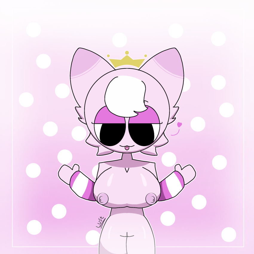 1girl breasts cat_ears cat_girl female_only joori_(sprunki) mochimochz nipples pussy sexy sprunki sprunki_oc