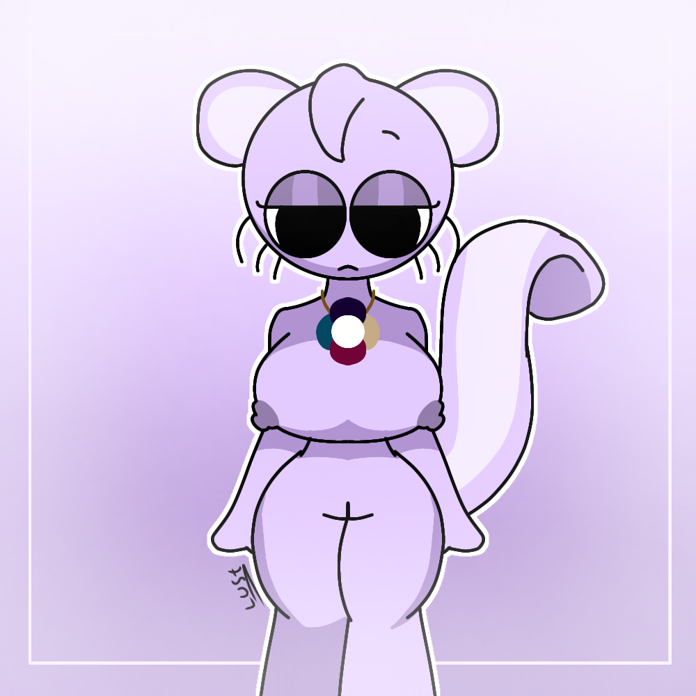 breasts marble_(sprunki) mochimochz nipples pussy sexy simple_background sprunki sprunki_oc