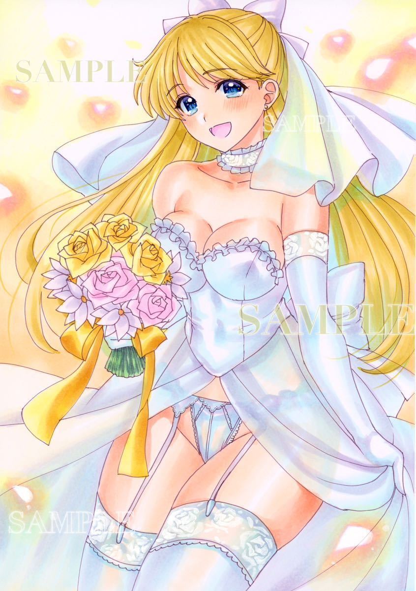 1girl adult_swim alluring bears0816 bishoujo_senshi_sailor_moon bishoujo_senshi_sailor_moon_r bishoujo_senshi_sailor_moon_r_the_movie bishoujo_senshi_sailor_moon_s bishoujo_senshi_sailor_moon_s_the_movie bishoujo_senshi_sailor_moon_supers bishoujo_senshi_sailor_moon_supers_the_movie blonde_hair blue_eyes cleavage lingerie medium_breasts minako_aino pin_up toei_animation toonami underwear viz_media wedding_dress