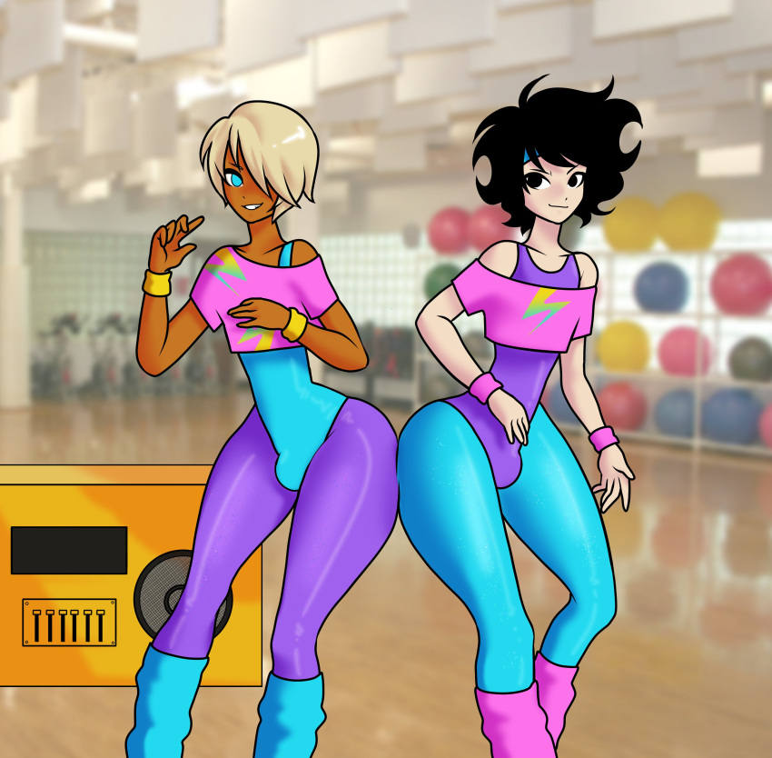 2boys ass big_ass bulge femboy gold_boombox_(prevence) oc original original_character puffytwink twerkoutmarch