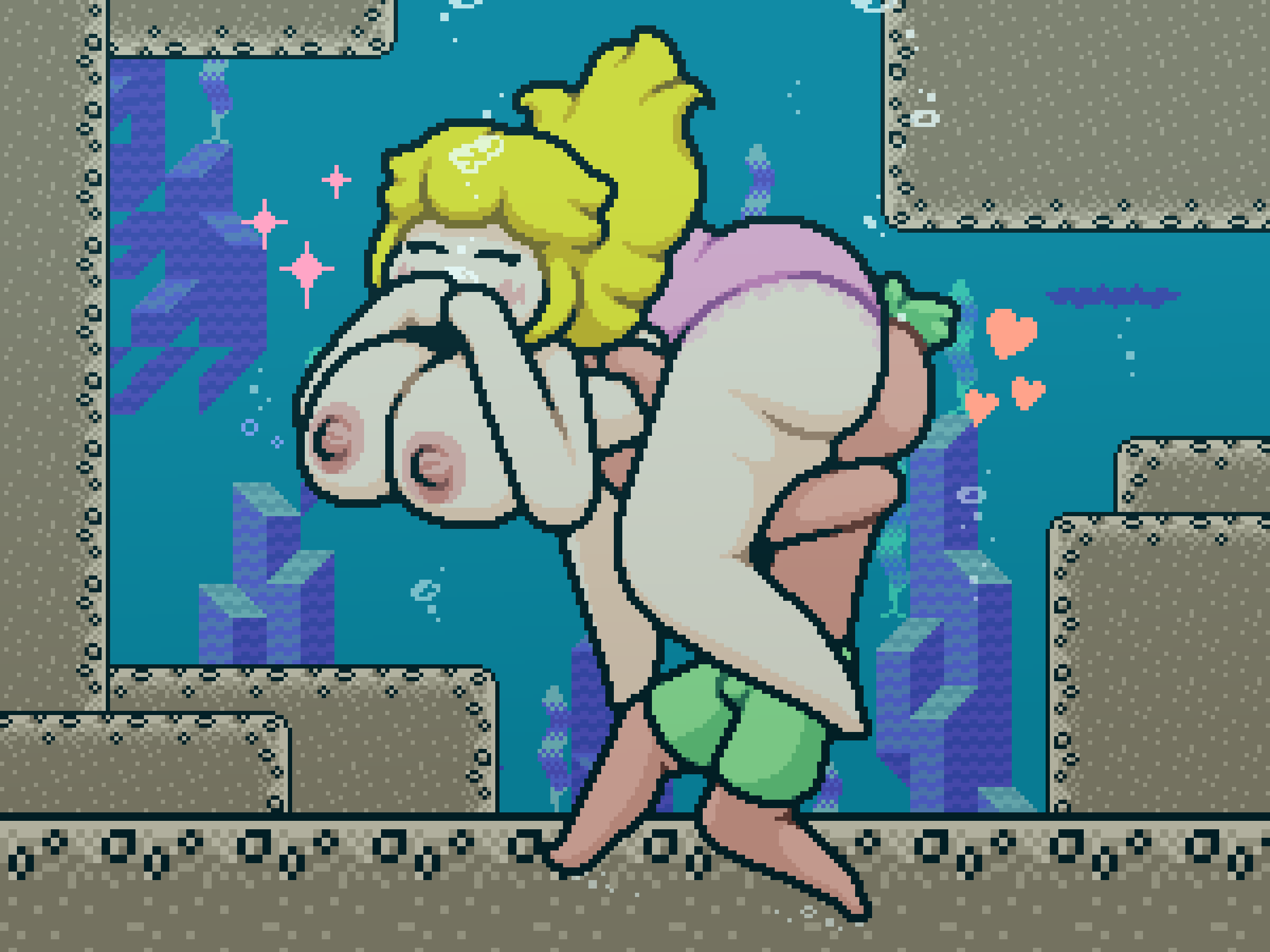 1boy 1boy1girl 1girl air_bubble air_bubbles asphyxiation ass ass_bigger_than_head ass_in_face big_ass big_breasts blonde blonde-haired_female blonde_female blonde_hair blush breasts bubble bubbles covering_mouth drowning female happy heart holding_breath holding_waist huge_ass huge_breasts large_ass male mario_(series) nintendo nipples panties peril pink_panties plant plant_humanoid princess_peach red_body red_skin sparkles super_mario_bros. super_mario_world swimming swimming_trunks thick_thighs thighs tomato tomato_(okami_tomato) topless underwater underwater_peril water zxtomatofan