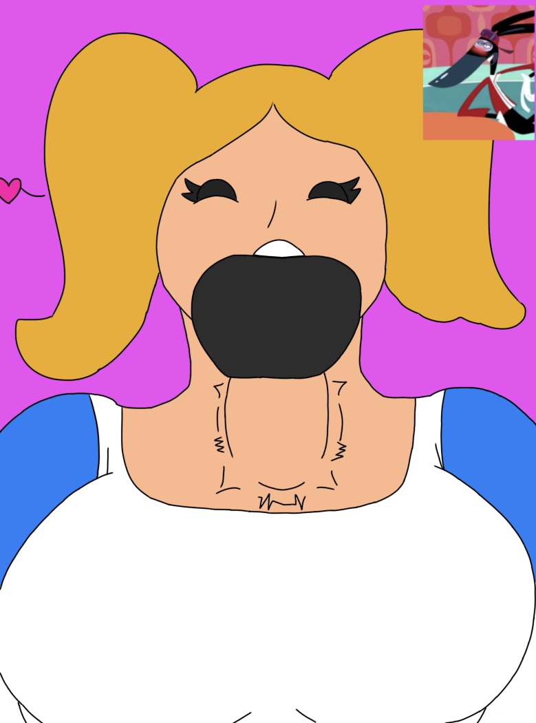 1boy 1girl 2016 alternate_version_available anthro anthro_on_human anthro_penetrating anthro_penetrating_human big_breasts black_fur blonde_hair blush breasts bulge catherine_(les_ratz) clothed clothed_female clothed_male deepthroat digital_media_(artwork) eyes_closed female gloves half-closed_eyes huge_breasts human jacket large_breasts les_ratz light-skinned_female light_skin male male/female murid murine ponytail purple_background rapido_(ratz) rat red_jacket simple_background solo teeth throat_bulge trigoat twintails upper_body upside-down yellow_hair