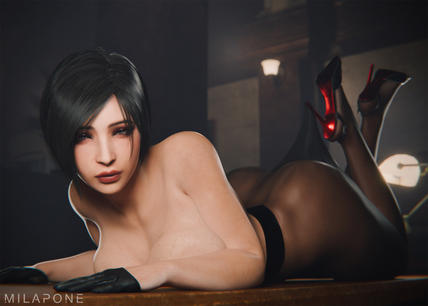 1girl 1girls 2025 2025s 2026 2026s 3d 3d_(artwork) 3d_art 3d_artwork 3d_background 3d_model 3d_render ada_wong ada_wong_(adriana) art artist_logo artist_name biohazard black_hair breast_rest breasts brown_eyes capcom detailed_background digital_art digital_artwork_(media) digital_media digital_media_(artwork) eyeshadow gloves half_gloves high_heels huge_ass huge_breasts in-game_background in-universe_location indoors jpeg lace_pantyhose_hooked_on_heel_(meme) laying_down laying_on_stomach lipstick logo looking_at_viewer meme milapone no_dialogue no_visible_genitalia no_visible_nipples nsfw nude_underneath pantyhose pantyhose_stretch patreon_link porn r34 red_bottom_heels red_lipstick render resident_evil resident_evil_2 resident_evil_2_remake resident_evil_4 resident_evil_4_remake rule34 rule_34 short_hair stiletto_heels tagme text the_pose topless topless_female twitter_link video_game video_game_character video_game_franchise video_games videogame voluptuous voluptuous_female watermark white_text widescreen