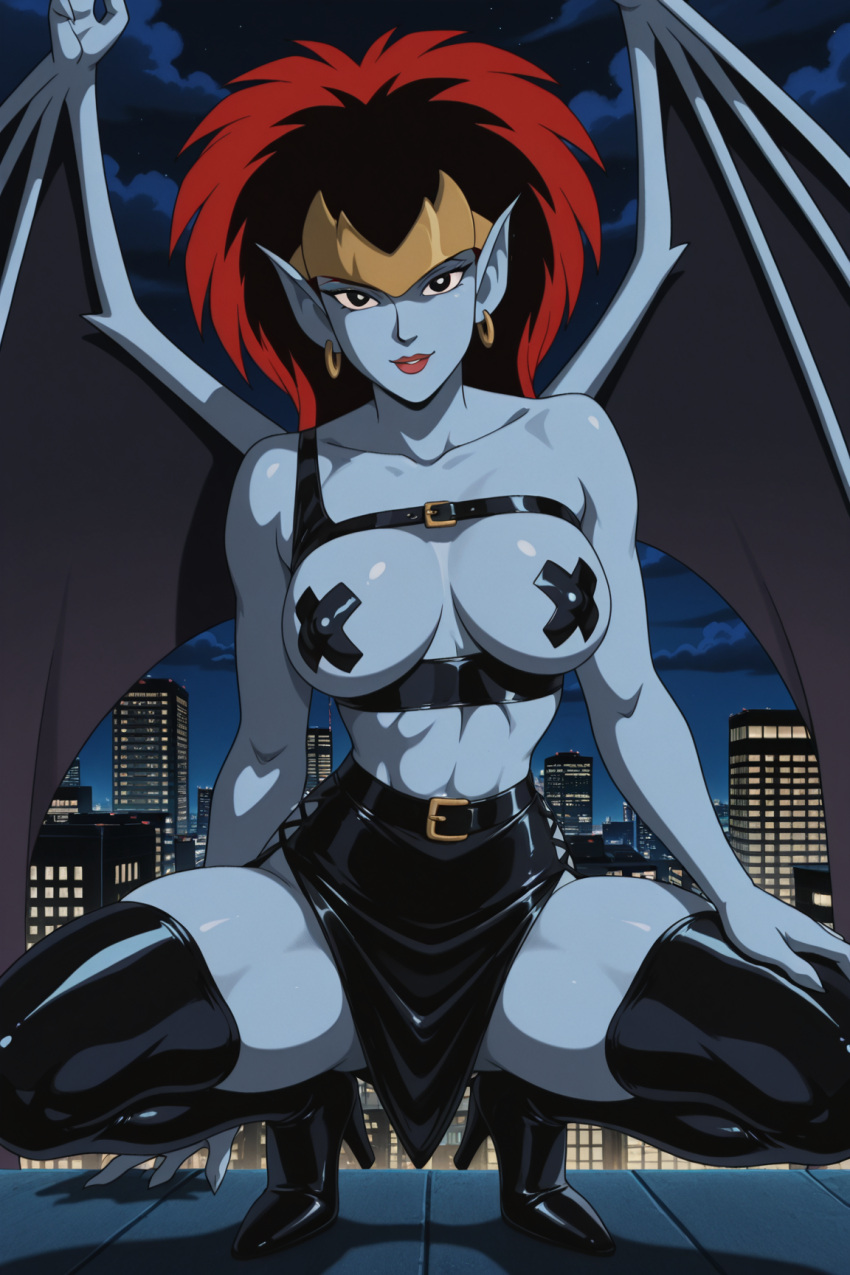 1girl ai_generated demona disney fantasyai female gargoyles solo tagme