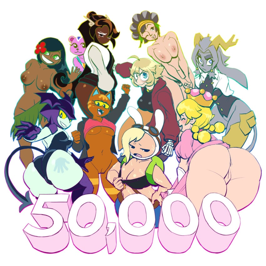 1girl adventure_time animal_crossing anus ass backpack bag batgal breasts calumba caramel_arrow_cookie character_request clothing cookie_run copyright_request dexter's_laboratory female_focus female_only fionna_and_cake fionna_campbell fionna_the_human_girl human katt_(animal_crossing) kina_(skyward_sword) lovetopullmicke mario_(series) nintendo nude pale_skin peachette pseudoregalia pussy shantae skyward_sword sybil_(pseudoregalia) the_legend_of_zelda the_legend_of_zelda:_skyward_sword