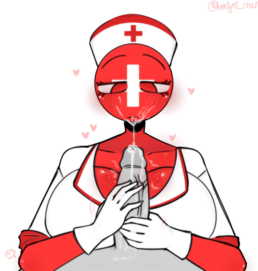 ... 1boy 1girl 1girls after_blowjob after_fellatio amogus_reference anonymous_male artist_name artist_signature big_breasts big_penis breasts countryhumans countryhumans_girl cum cum_in_mouth gloves grey-skinned_male grey_body grey_penis handjob heart hearts_around_head huge_breasts kak0yt0_chel looking_at_penis male nurse nurse_cap nurse_clothing nurse_hat nurse_uniform penis penis_grab red-eyed_female red_body red_breasts red_eye red_eyes red_pupils red_skin red_skinned_female switzerland_(countryhumans) twitter twitter_link twitter_url twitter_username white_background white_clothes white_clothing white_gloves
