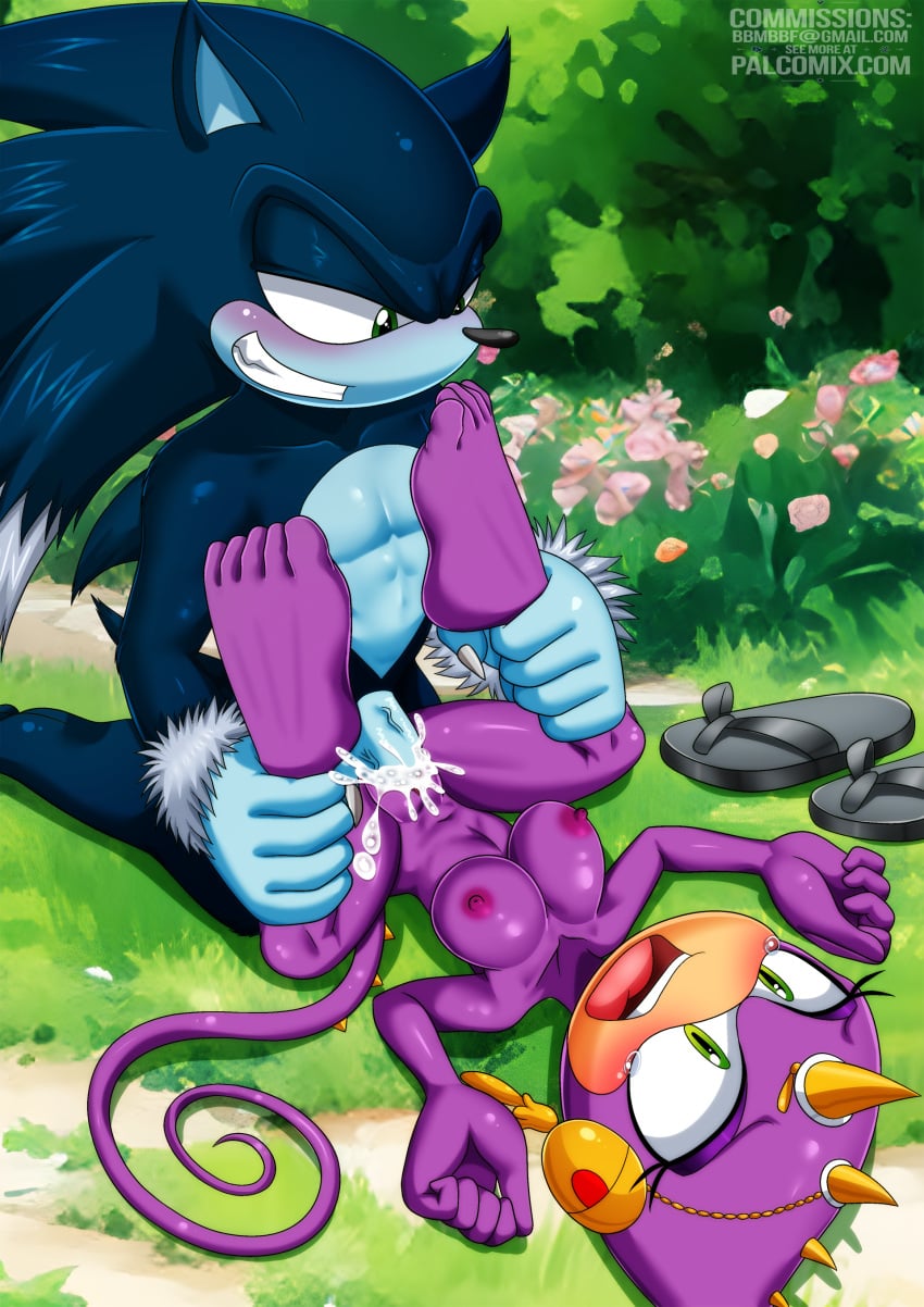 1girl barefoot bbmbbf bride_of_constant_vigil cum cum_in_pussy cum_inside feet flowers gold_eyes humanoid_feet male male/female mobian_(species) mobius_unleashed nipples nude palcomix pussy r**e sega sex sonic sonic_the_hedgehog sonic_the_hedgehog_(archie) sonic_the_hedgehog_(comics) sonic_the_hedgehog_(series) sonic_the_werehog toes